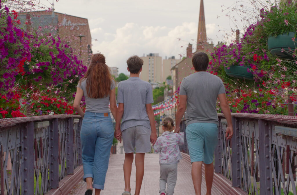family on vacation